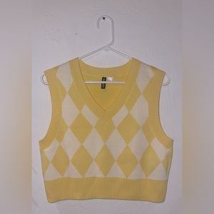 Divided H&M Yellow Vest